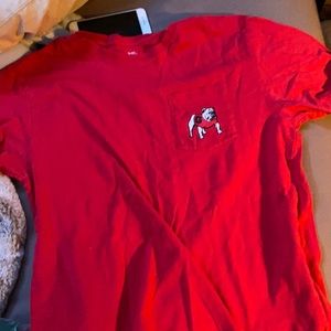 southern tide georgia bulldog shirt